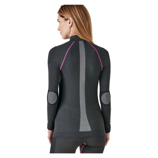 DAMART - SOUS-COUCHE ACTIVBODY 3 COL ZIPPÉE FEMME