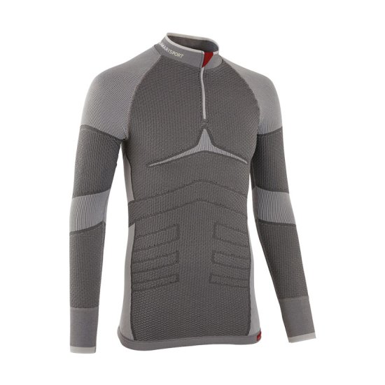 DAMART - SOUS-COUCHE ACTIVBODY 4 COL ZIPPE HOMME