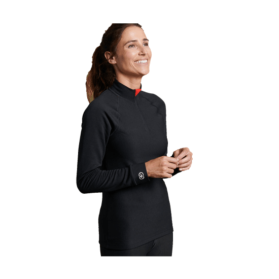 DAMART - SOUS-COUCHE COMFORT 5 COL ZIPPE FEMME