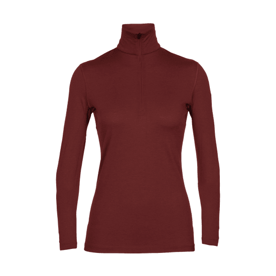 ICEBREAKER - SOUS COUCHE MÉRINO 200 OASIS DEMI-ZIP FEMME