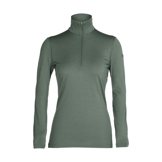 ICEBREAKER - SOUS COUCHE MÉRINO 200 OASIS DEMI-ZIP FEMME