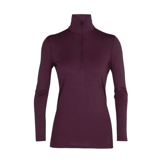 ICEBREAKER - SOUS COUCHE MÉRINO 200 OASIS DEMI-ZIP FEMME