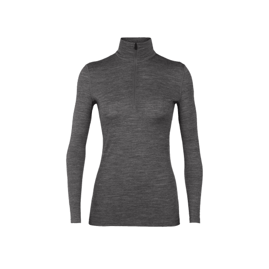 ICEBREAKER - SOUS COUCHE MÉRINO 200 OASIS DEMI-ZIP FEMME
