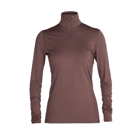 ICEBREAKER - SOUS COUCHE MÉRINO 200 OASIS DEMI-ZIP FEMME