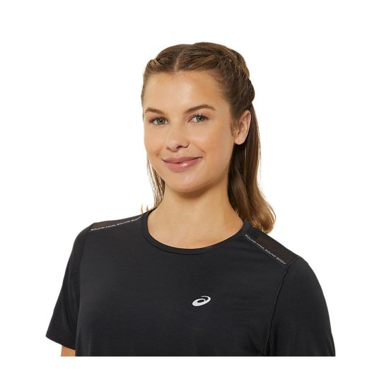 ASICS - T-SHIRT À MANCHES COURTES ROAD FEMME