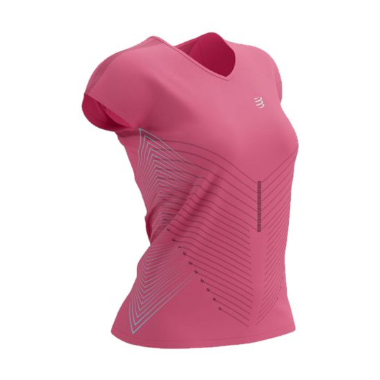 COMPRESSPORT - T-SHIRT MANCHES COURTES PERFORMANCE FEMME