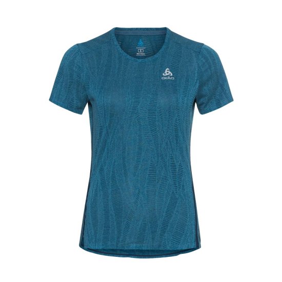 ODLO - T-SHIRT MANCHES COURTES ZEROWEIGHT ENGINEERED CHILL-TEC FEMME