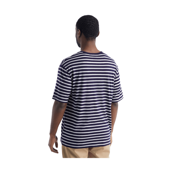 ICEBREAKER - T-SHIRT MANCHES COURTES GRANARY STRIPE HOMME