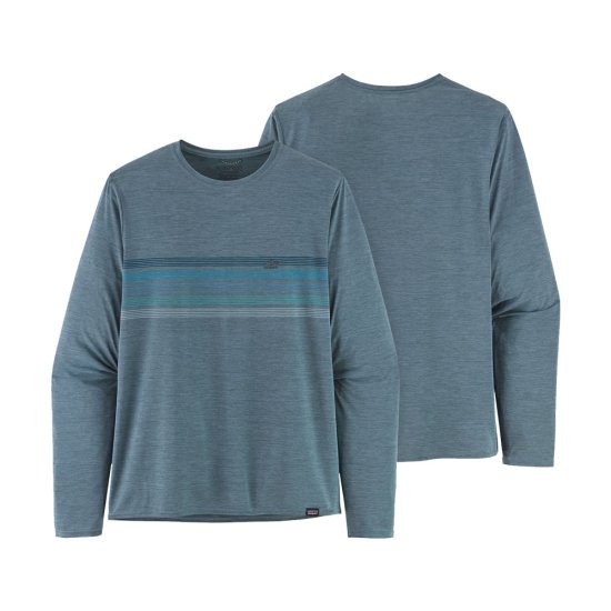 PATAGONIA - T-SHIRT MANCHES LONGUES CAP COOL DAILY GRAPHIC MONTAGNE HOMME