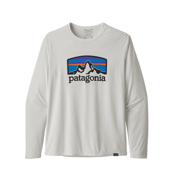 PATAGONIA - T-SHIRT MANCHES LONGUES CAP COOL DAILY GRAPHIC MONTAGNE HOMME