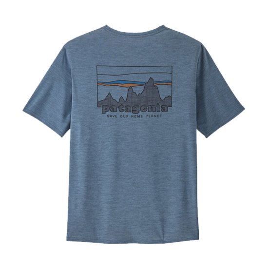PATAGONIA - T-SHIRT MANCHES COURTES CAP COOL DAILY GRAPHIC HOMME