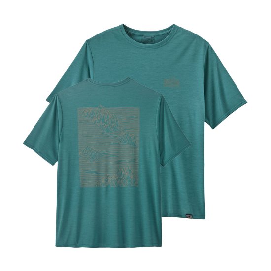 PATAGONIA - T-SHIRT MANCHES COURTES CAP COOL DAILY GRAPHIC HOMME