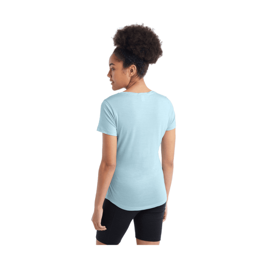 ICEBREAKER - T-SHIRT MERINO SPHERE SCOOP FEMME