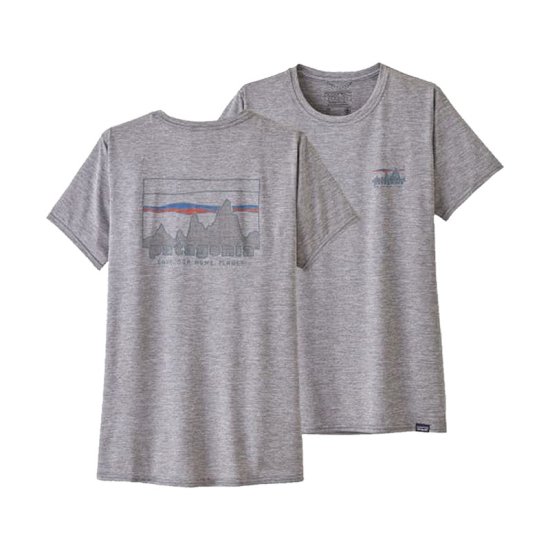 PATAGONIA - T-SHIRT MC CAP COOL DAILY GRAPHIC FEMME
