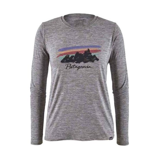 PATAGONIA - T-SHIRT MANCHES LONGUES CAP COOL DAILY GRAPHIC FEMME