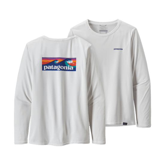 PATAGONIA - T-SHIRT MANCHES LONGUES CAP COOL DAILY GRAPHIC FEMME