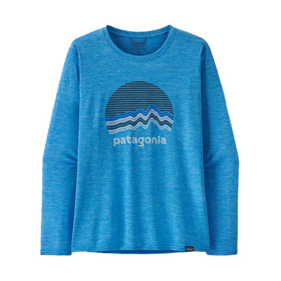 PATAGONIA - T-SHIRT MANCHES LONGUES CAP COOL DAILY GRAPHIC FEMME