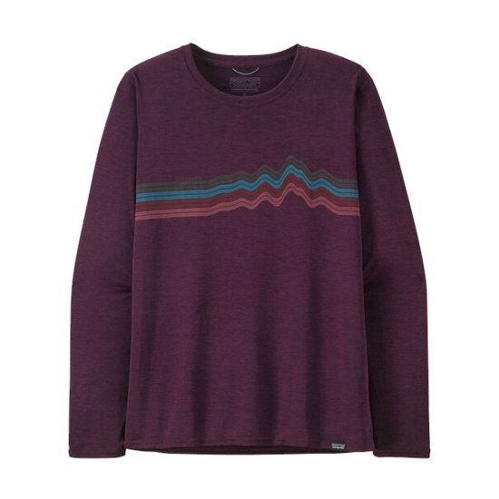PATAGONIA - T-SHIRT MANCHES LONGUES CAP COOL DAILY GRAPHIC FEMME