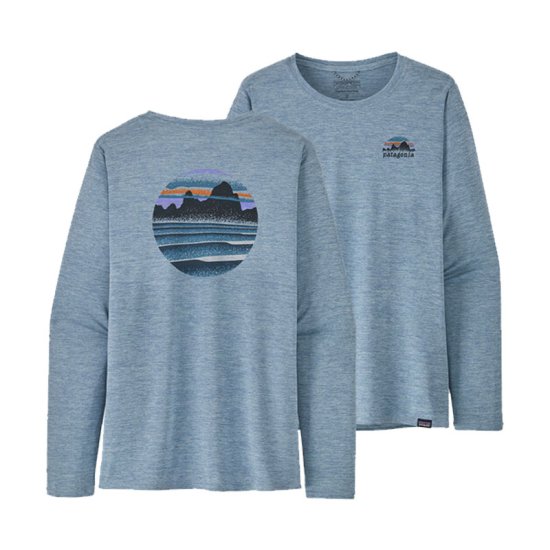 PATAGONIA - T-SHIRT MANCHES LONGUES CAP COOL DAILY GRAPHIC FEMME