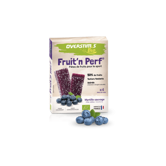 OVERSTIMS - PATES DE FRUITS BIO - FRUIT'N PERF