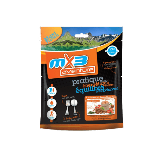 MX3 - PATES BOLOGNAISES LYOPHILISEES