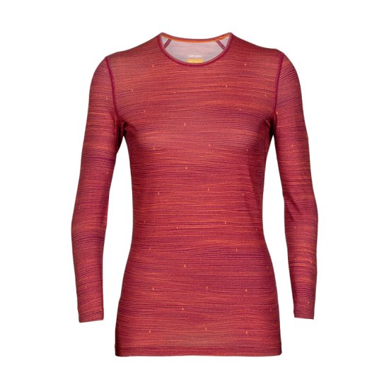 ICEBREAKER - SOUS COUCHE MERINO 200 OASIS COL ROND FEMME