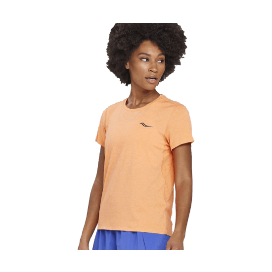 SAUCONY - T-SHIRT MANCHES COURTES TIME TRIAL FEMME
