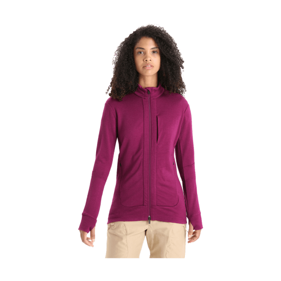 ICEBREAKER - VESTE POLAIRE MERINO QUANTUM III FEMME