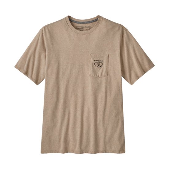 PATAGONIA - T-SHIRT FORGE MARK CREST POCKET RESPONSIBILI-TEE HOMME