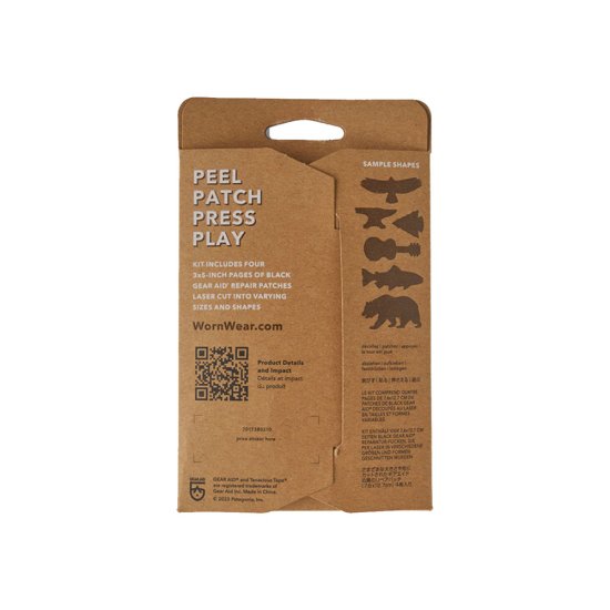 PATAGONIA - KIT PATCHS D'USURE "WORN WEAR PATCH KIT"