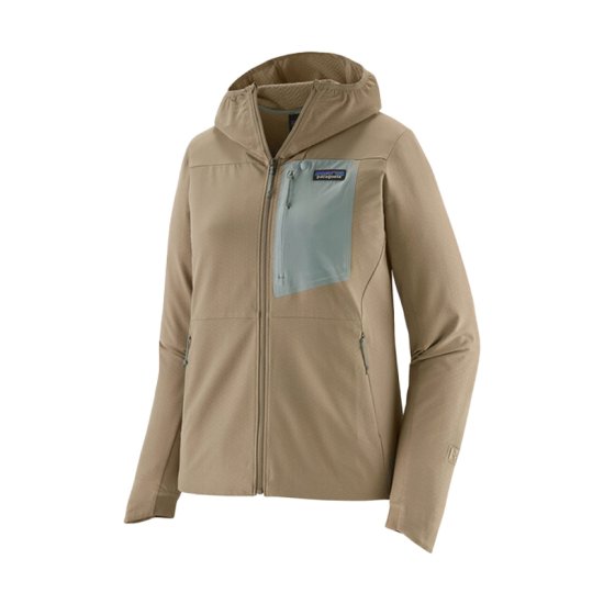 PATAGONIA - VESTE R1 CROSSTRATA CAPUCHE FEMME