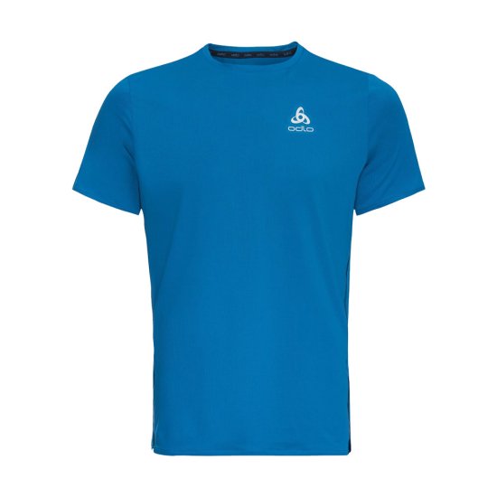 ODLO - T-SHIRT MANCHES COURTES ZEROWEIGHT CHILL-TECH HOMME VERT