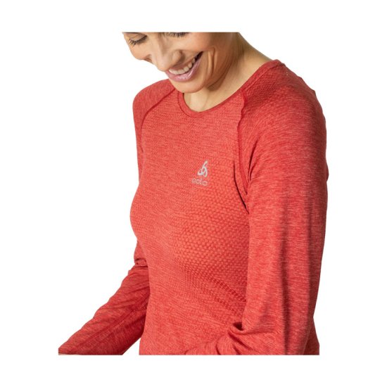 ODLO - T-SHIRT MANCHES LONGUES ESSENTIEL SEAMLESS FEMME