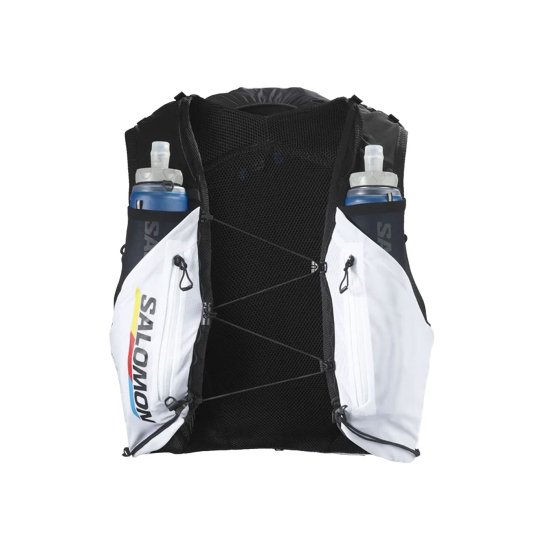 SALOMON - SAC D'HYDRATATION ADV SKIN 12 RACE FLAG AVEC FLASQUES