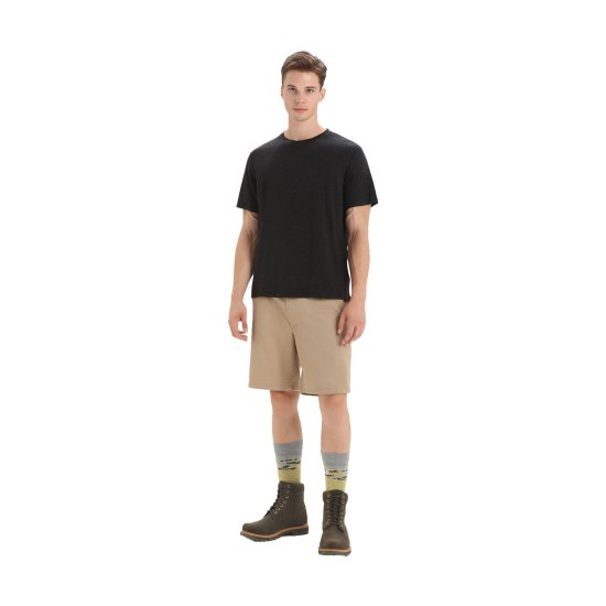 ICEBREAKER - T-SHIRT MERINO LINEN HOMME