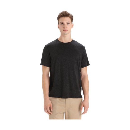 ICEBREAKER - T-SHIRT MERINO LINEN HOMME
