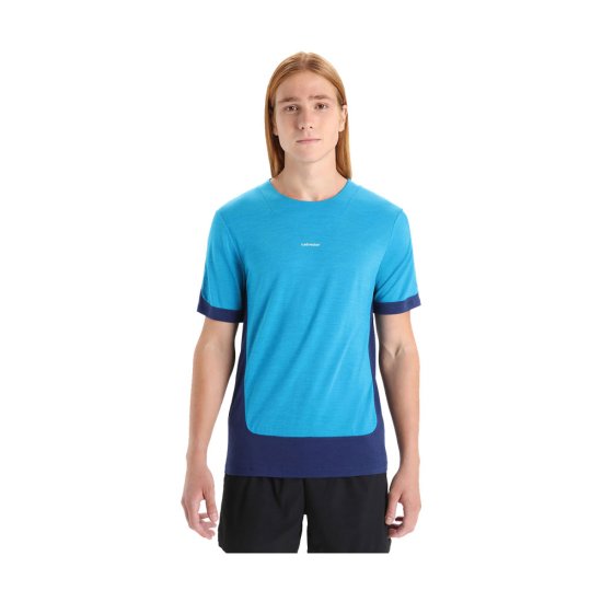 ICEBREAKER - T-SHIRT MANCHES COURTES MERINO ZONEKNIT HOMME