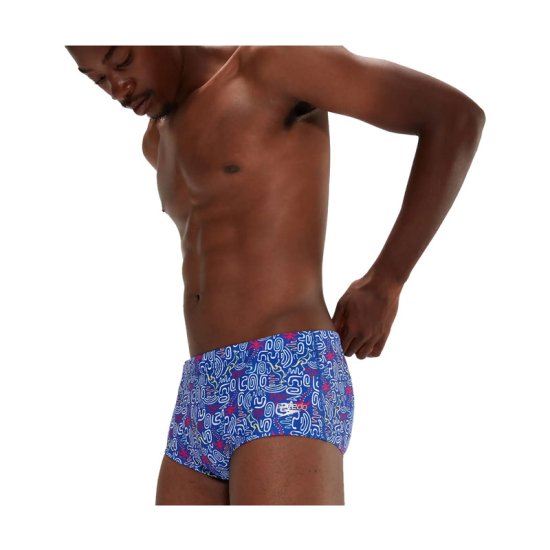 SPEEDO - MAILLOT DE BAIN ECO+ 17CM CLUB TRAINING ALLOVER HOMME