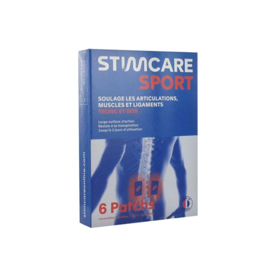 STIMCARE - BOITE DE 6 PATCHS TRONC ET DOS