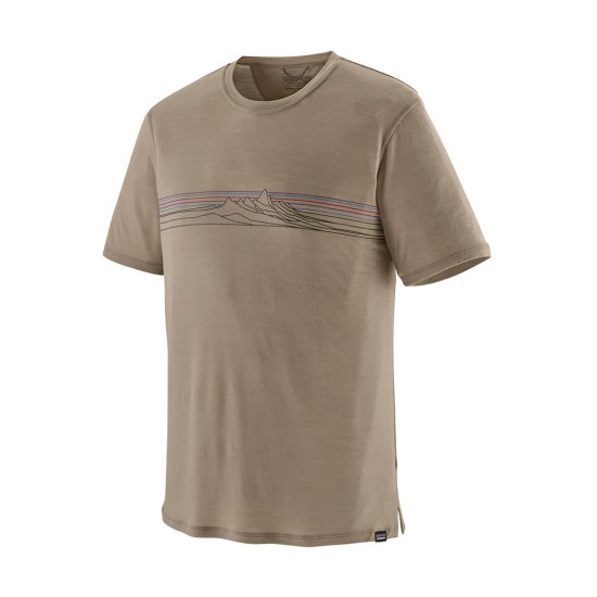 PATAGONIA - T-SHIRT CAPILENE COOL MERINO GRAPHIC MANCHES COURTES HOMME
