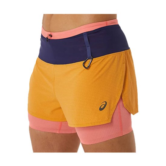 ASICS - SHORT 2 EN 1 FUJITRAIL FEMME
