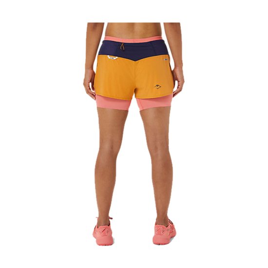 ASICS - SHORT 2 EN 1 FUJITRAIL FEMME