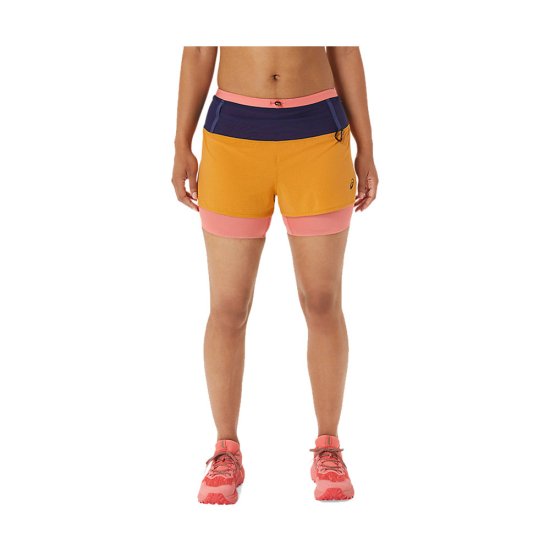 ASICS - SHORT 2 EN 1 FUJITRAIL FEMME