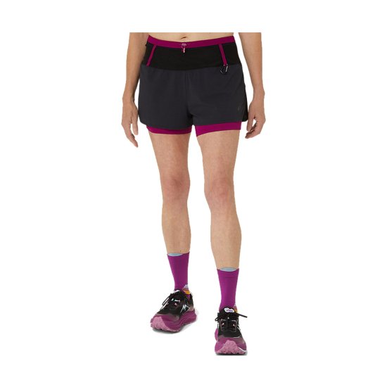 ASICS - SHORT 2 EN 1 FUJITRAIL FEMME