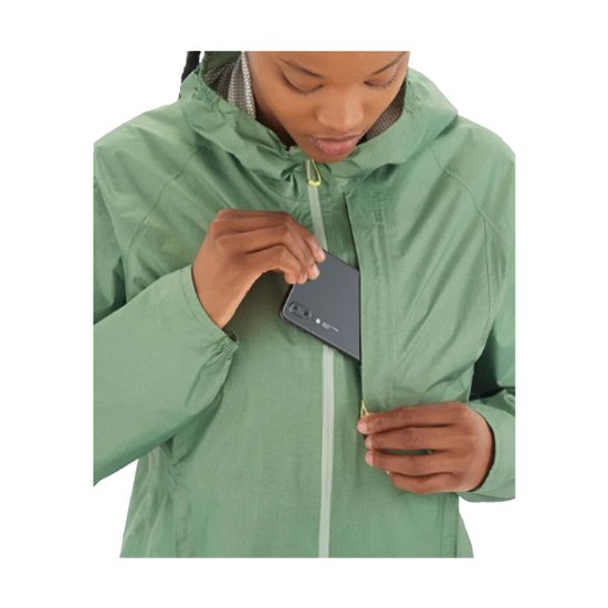 SALOMON - VESTE BONATTI WATERPROOF FEMME VERTE