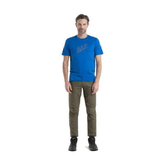 ICEBREAKER - T-SHIRT MANCHES COURTES MERINO 150 TECH LITE II SKI TOUR HOMME