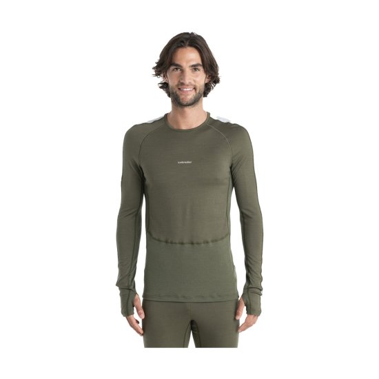 ICEBREAKER - SOUS-COUCHE MERINO ZONEKNIT COL ROND 200 HOMME