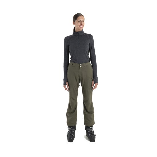 ICEBREAKER - SOUS-COUCHE MERINO ZONEKNIT 200 DEMI-ZIP FEMME