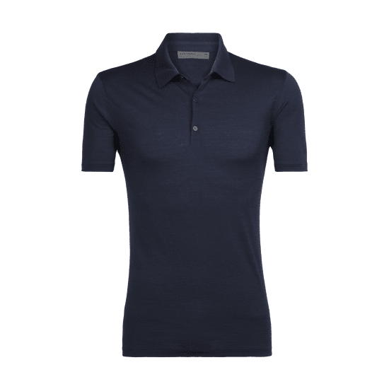 ICEBREAKER - POLO MANCHES COURTES TECH LITE HOMME