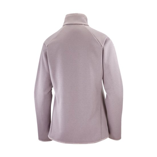 SALOMON - POLAIRE ESSENTIAL WARM DEMI-ZIP FEMME